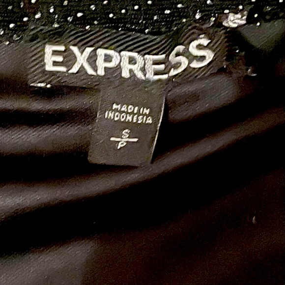Black Shimmer Sheath Dress from Express - Picture 3 of 4